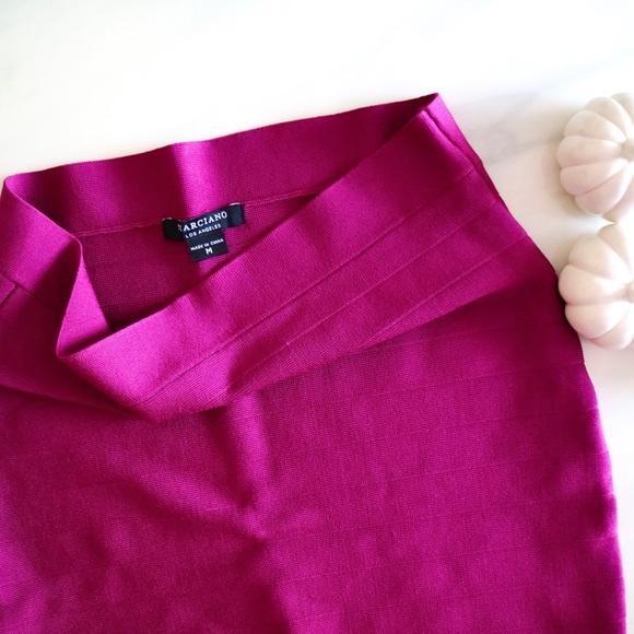 Marciano Scalloped Bandage Skirt - Picture 2 of 4